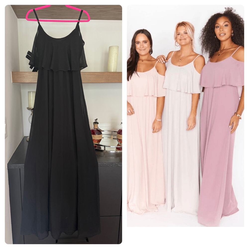 Show Me Your Mumu Caitlin Ruffle Maxi Dress